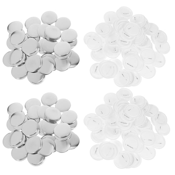 OULII Metal Button Badge Set Ideal for Production Easy Attachment 200Sets