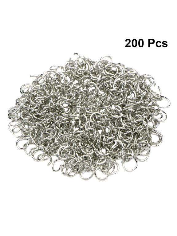 200-Piece Open Jump for Jewelry Making, Connectors for Bracelets, Necklaces, Earrings, Keychains, Crafts