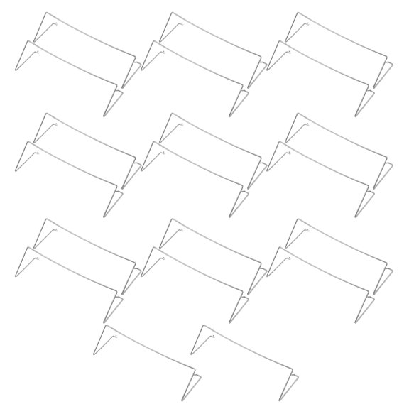 OULII 20Pcs Effortless Install CPU Heatsink Fan Retaining Clips for Computer Cooling Fans