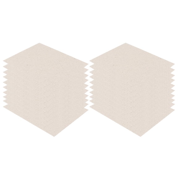 OULII 20Pcs Oven Insulation Mica Slice Silver Heat Resistant for Microwave