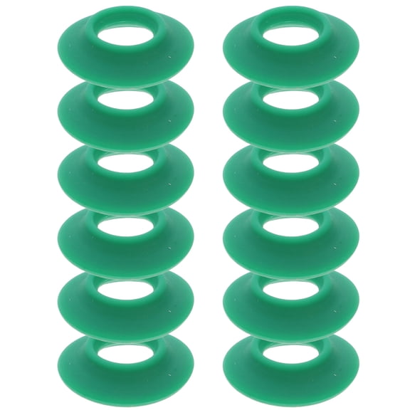OULII 20Pcs Water Bottle Seal Ring Replacement Green Silicone for Beer Bottles