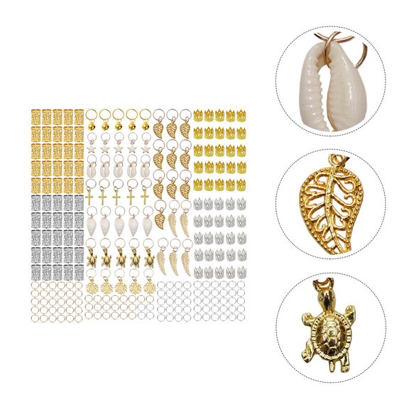 OULII 250pcs Cute Hair Accessories Dreadlock Hairpins for Daily Use