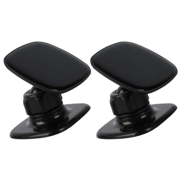 OULII Universal Car Phone Holder, Black ABS Material, Easy One-Hand Use, 2 Pieces Included