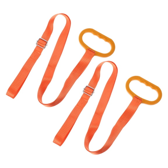 OULII 2Pcs Orange Adjustable Deer Carry Rope with Stand Assist Feature for Comfortable Hunting