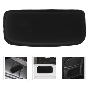 OULII 2-Pack Black Car Leg Cushion Pads Ergonomic Thigh Support for Improved Driving Comfort and Fatigue Relief