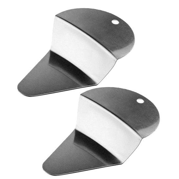 OULII 2Pcs Stainless Steel Fan Shaped Cake Server for Easy Serving and Baking
