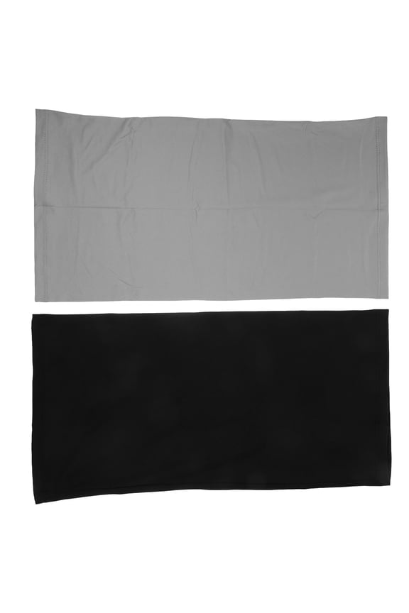 2Pcs Face Mask Gray UV Protection Outdoor Riding Mask