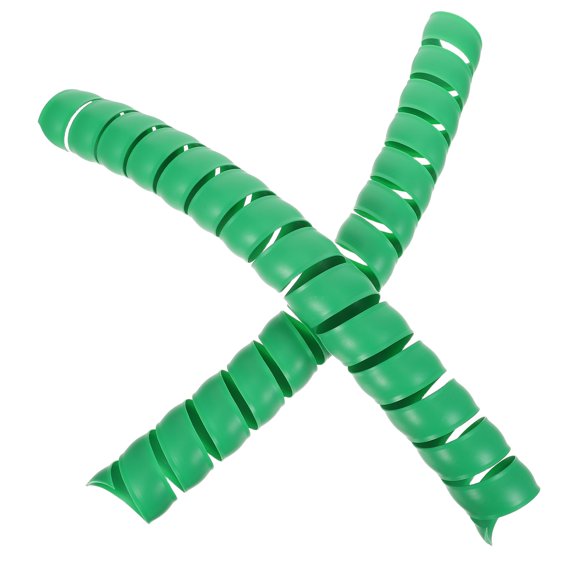 OULII 2Pcs Green Plastic Tree Protection Wrap Spiral Design for Tree Trunks and Saplings
