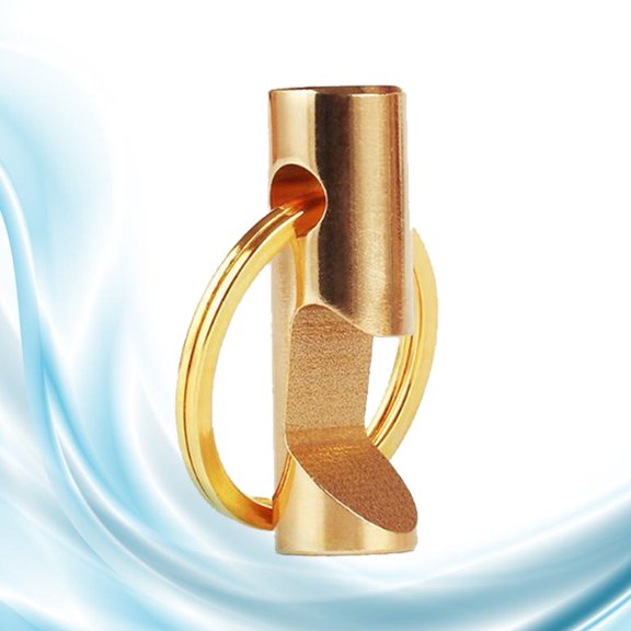 OULII Set of 2 Brass Handheld Bottle Openers Creative Design for Wedding and Adult Use