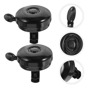 OULII 2-Pack Multi-Function Bell for Handlebar Tube, and Easy to Install Cycling Accessory