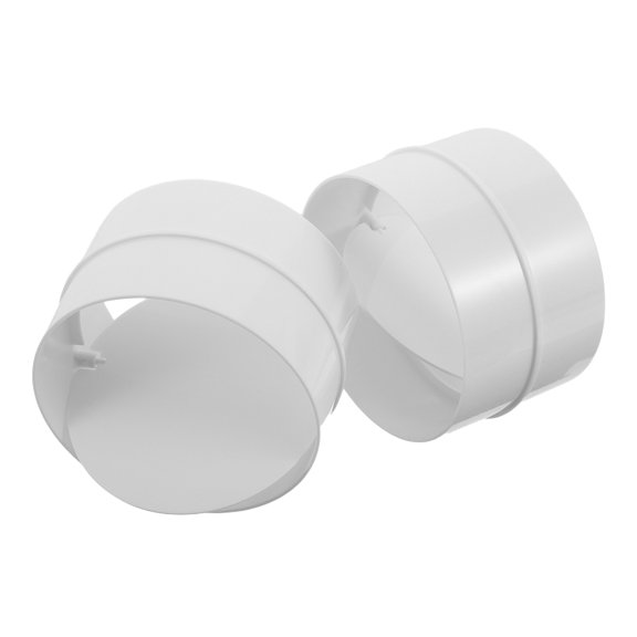 OULII 2Pcs One Way Exhaust Valve Plastic Check Valve for Bathroom Ventilation System