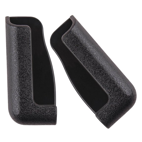 OULII 2Pcs Rotation Car Dashboard Phone Holder Black Plastic Self Adhesive Design for Drivers