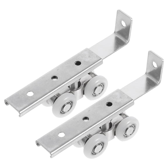 OULII 2Pcs Multi Purpose Sliding Door Wheel Rollers with Silent Dampening for Kitchen and Bedroom Tracks