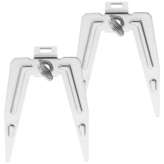 OULII Rotating Oven Stainless Forks 2Pcs for Grilling and Even Cooking in Air Fryer and BBQ