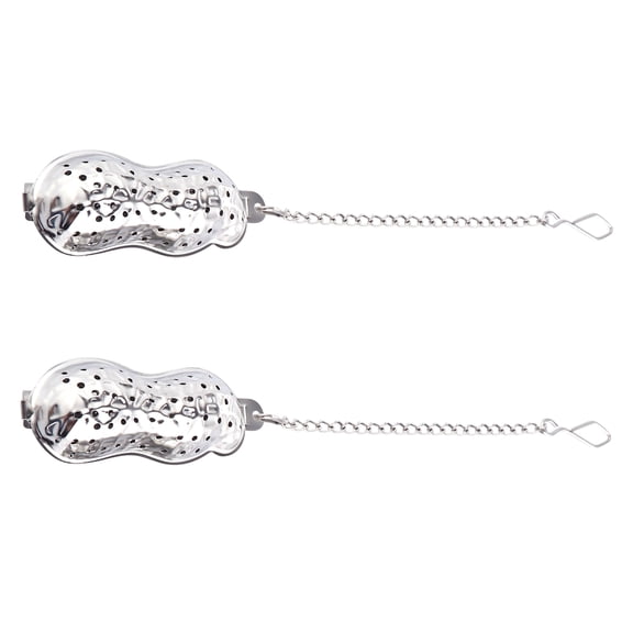 OULII 2Pcs Tea Strainer Fine Mesh 304 Stainless Steel Filter Tea Leaves for Modern Kitchenware