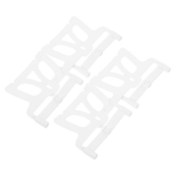 OULII 2Pcs Portable White Coffee Filter Holder Rack Foldable Earhanging Support for Home