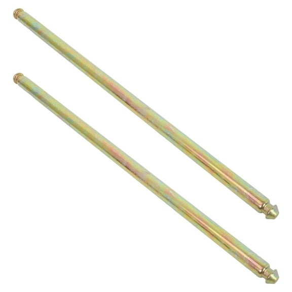 OULII 2Pcs Beige Garbage Can Axle Replacement Metal Shaft for Quick Installation and Weather Resistance