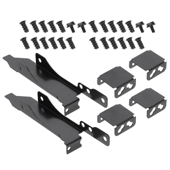 OULII 2-Pack PCI Slot Bracket Fan Mount for Computer Radiator Cooling, Metal Frame for Enhanced Heat Dissipation