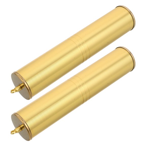 OULII 2pcs Grandfather Clock Replacement Weights Metal Shells with Hooks