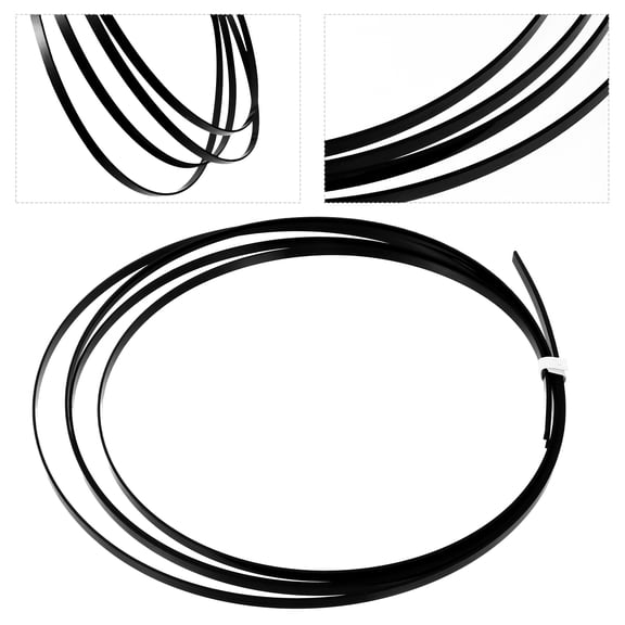 OULII 2Pcs Black Repair Purfling p Decorative Binding for Guitar Mandolin Ukulele