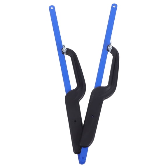 OULII 2Pcs Compact Black Hand Saws for Woodworking and Home Improvement