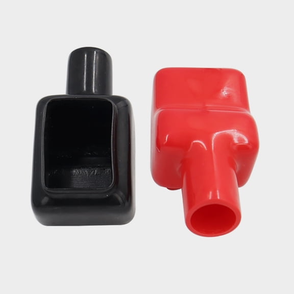 OULII 3 Pairs Battery Terminal Protector Covers Rubber Insulating Caps