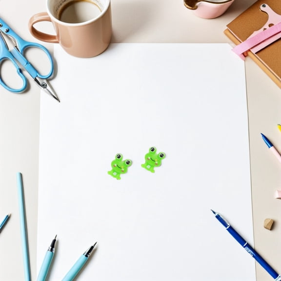 OULII 30Pcs Decorative Frog Push Pins for Office Wall Cork Board with Strong Secure Hold