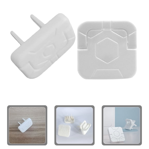 OULII Child Safety Electrical Outlet Covers Abs Assorted Color 30Pcs