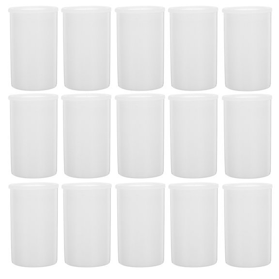 OULII 35Pcs Portable Plastic Beads Storage Bottle for Coin Storage and Crafting Needs