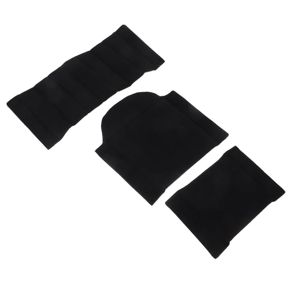 OULII Camera Bag Inserts, Black, Lint Finish, Lightweight, Tailored Layout, 3Pcs
