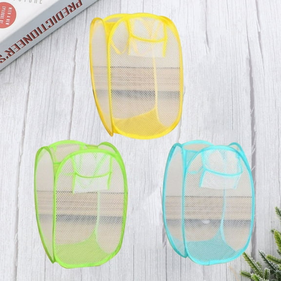 OULII Foldable Clothing Storage Baskets Lightweight Organizer for Walk-in Closet, Dorm Room, Bedroom, and Laundry