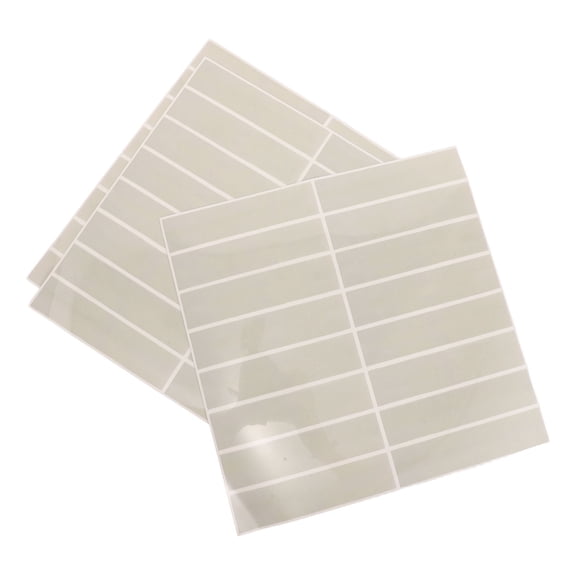 OULII 3-Pack Peel and Stick Kitchen Wall Tile Decals, Beige Backsplash Stickers for Decor