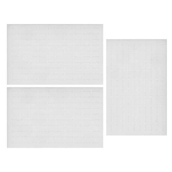 OULII White Jewelry Box Inserts Sponge Material for Display Soft Cushion 3Pcs