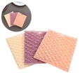thumbnail image 1 of OULII 3Pcs Soft Reusable Dishcloths Assorted Color Multipurpose Kitchen Towels for Efficient Grease Removal, 1 of 7