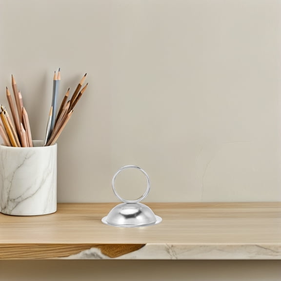 OULII Metal Memo Holder with Strong Grip, Desk Card and Photo Organizer for Office and Home Use