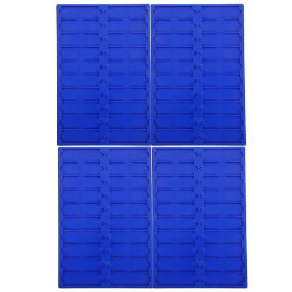 OULII 4Pcs Plastic Microscope Slide Holder with Multilayer Structure for Laboratory Use