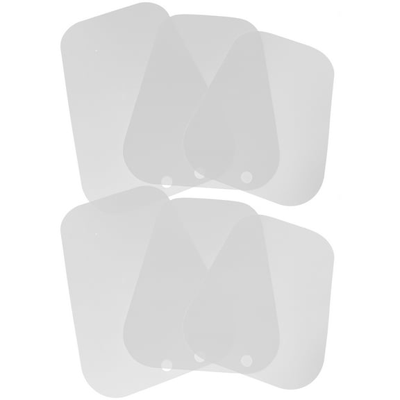 OULII 4Pairs Boot Form Support Plastic Boot Shaper Form White Anti Deformation For Travel Shoe Enthusiasts