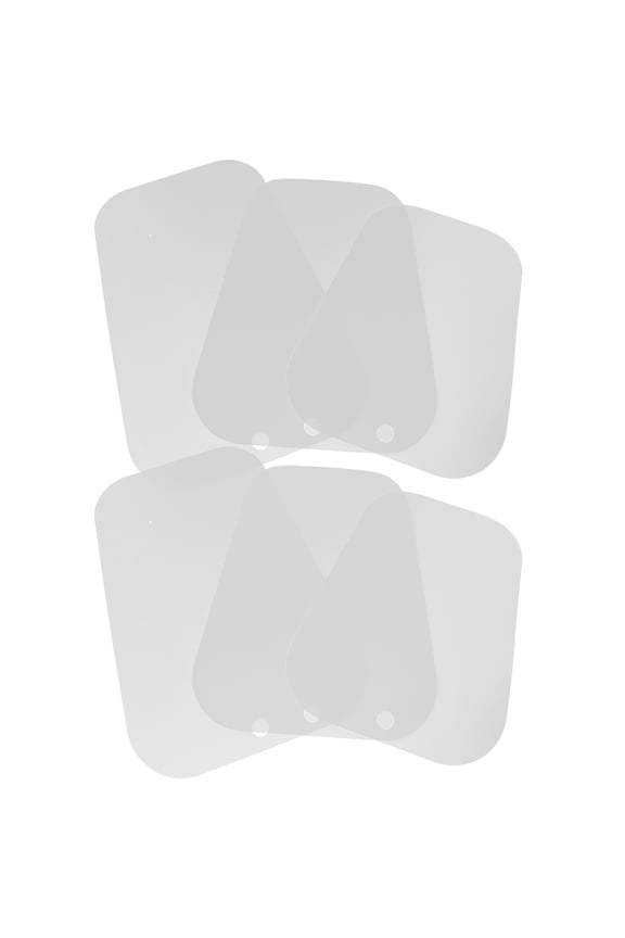 4Pairs Boot Form Support Plastic Boot Shaper Form White Anti Deformation For Travel Shoe Enthusiasts