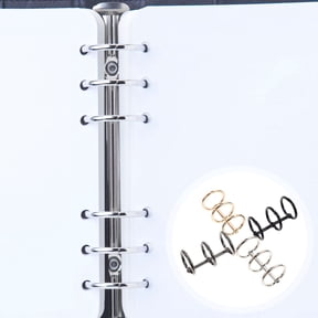 FENGGUIQU 4-Pack Metal Scrapbook Binder for Home, Office, and School Stationery Supplies