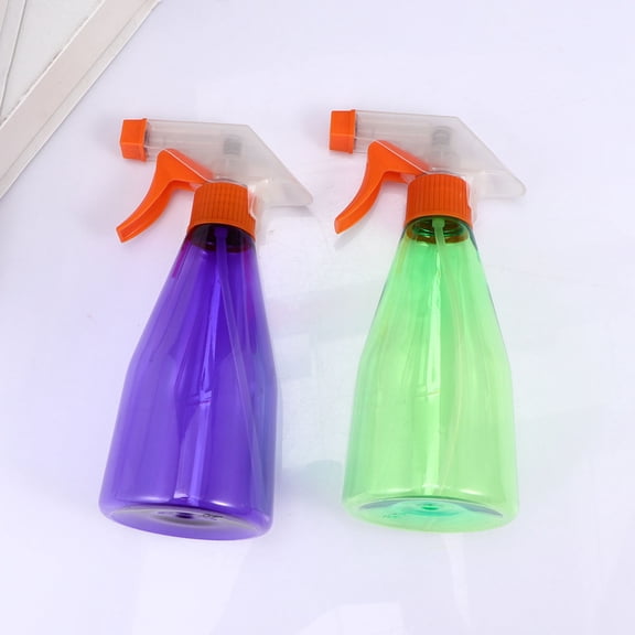OULII Set of -Hand Pressure Sprayer Bottles with Conical Shape, Refillable and Easy to Use Storage Containers