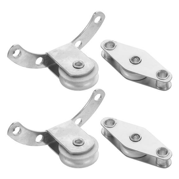 OULII 4Pcs Smooth Sliding Pulley Wheel Stainless Steel Outdoor Parasol Umbrella Replacement Parts