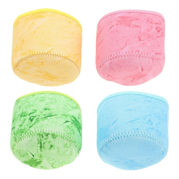 OULII  Neoprene Insulated Sleeve for Ice Cream and Coffee Assorted Color 4Pcs