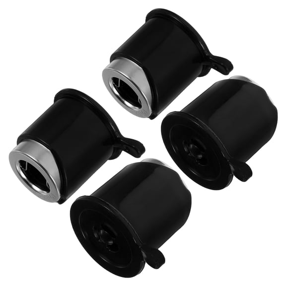 OULII 4-Pack Replacement Steam Release Valves Black Metal and Plastic for Kitchen Appliances Household Use