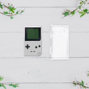 OULII 4Pcs See Through Protective Case for Game Console with Shockproof Technology and Slim Profile