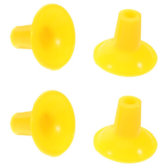OULII 4Pcs Valve Repair Tool Suction Plates for Automotive Engine Grinding High Performance