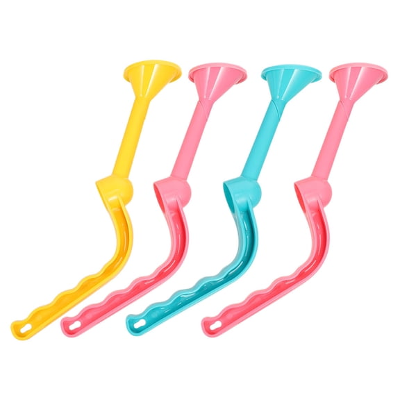 OULII 4-Pack Plastic Watering Bottles with Spouts for and Indoor Houseplants Care