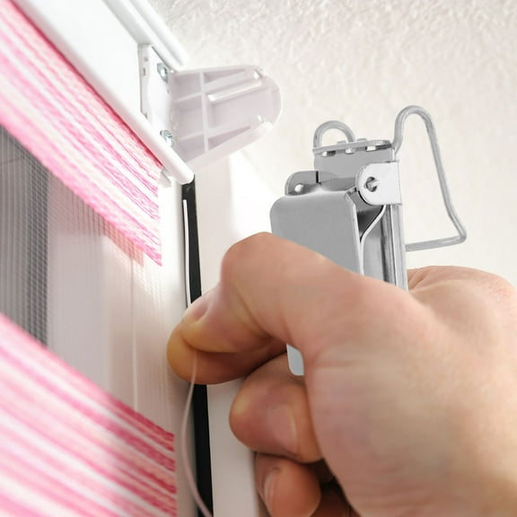 OULII 4pcs Blanket Hangers Stainless Steel Rug Hanger for Hanging Curtains in Simple and Elegant Style