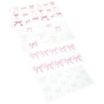 thumbnail image 1 of OULII  Bow Theme Glass Cup Decals, Assorted Colors, High Transparency, Strong Adhesion, 4Pcs, 1 of 7