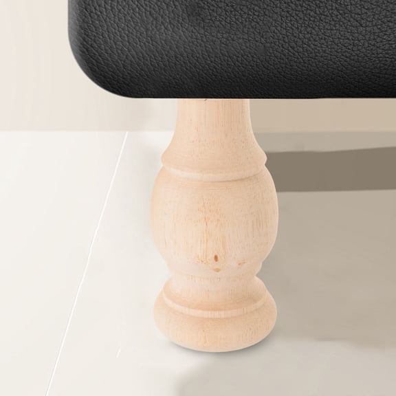 OULII 4pcs Solid Wood Bookcase Legs Designed For Elegant Home Decor