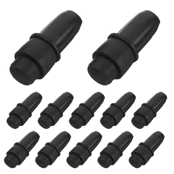 OULII 50Pcs Speaker Mesh Clips Black Plastic Snap Fasteners for Home Theater and Subwoofer
